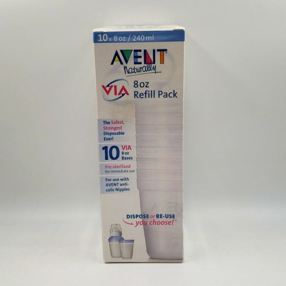 AVENT 10x 8 oz Refill Pack - Picture 2 of 4